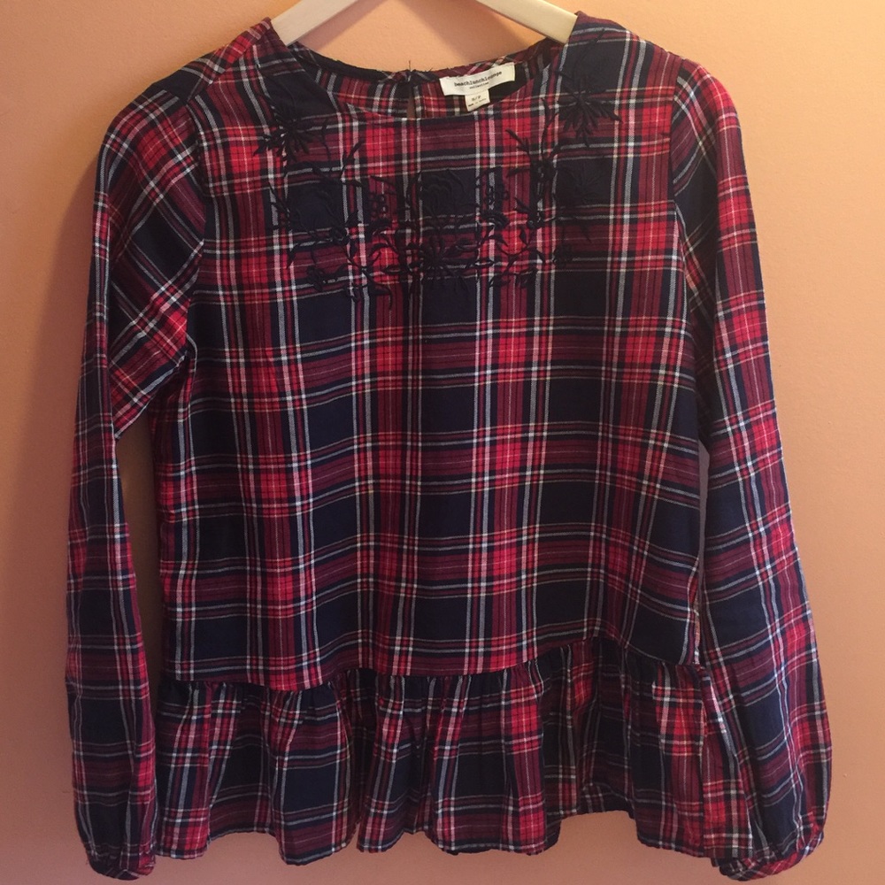 Plaid blouse - Picture 2 of 7